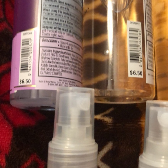 NWT Bath & Body Works 7 Pc Hand Spray 3 OZ Each - Picture 6 of 7